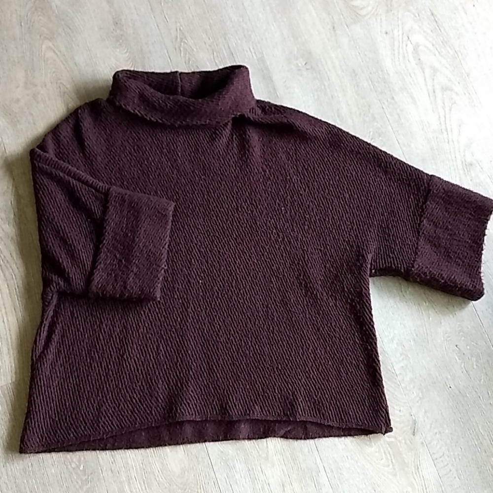 Oversize wool blend sweater